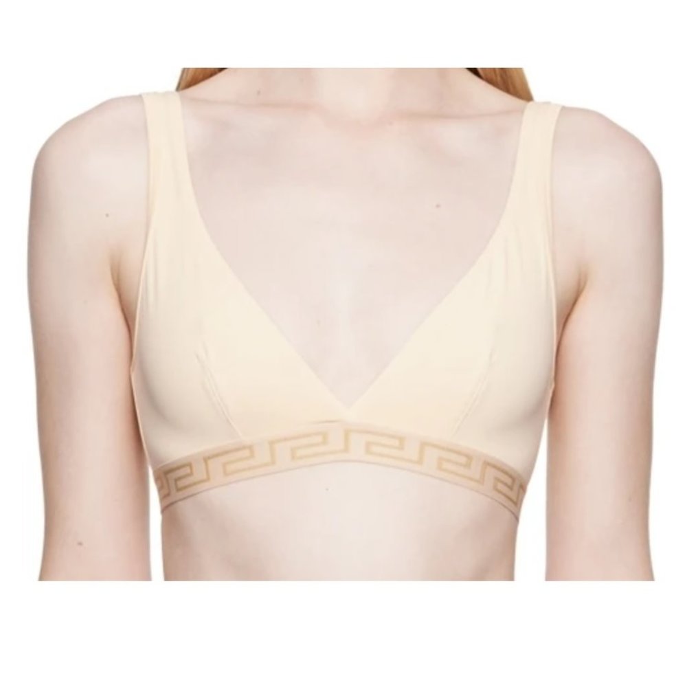 Versace Greca Border Bra - image 2